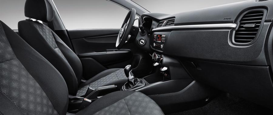 Интерьер Kia K2 Sedan 2016 года  (фото 4 из 5)